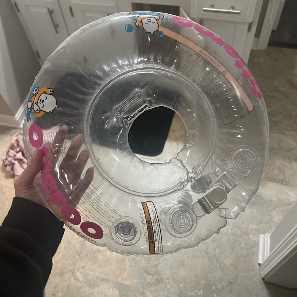 Okerroo Clear Kids Swim Ring